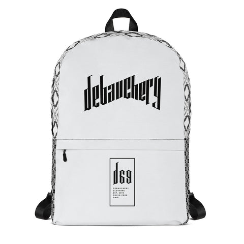 Debauchery Backpack (white)